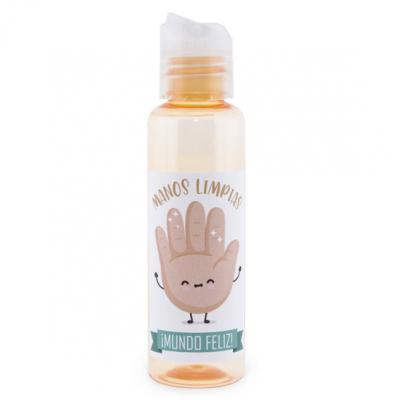 FLACON ORANGE 60 ML GEL DÉSINFECTANT BOUCHON DIS-TOP