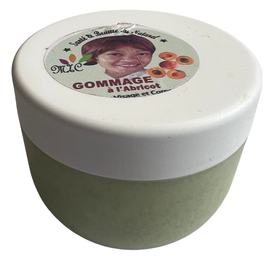 Gommage Éclaircissant à l'Abricot Anti-Âge Visage et Corps