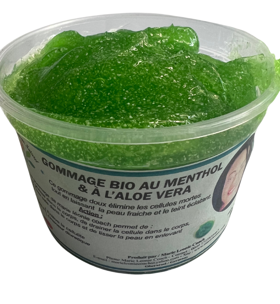 Miniature Gommage Bio au Menthol et à l'Aloe Vera 4