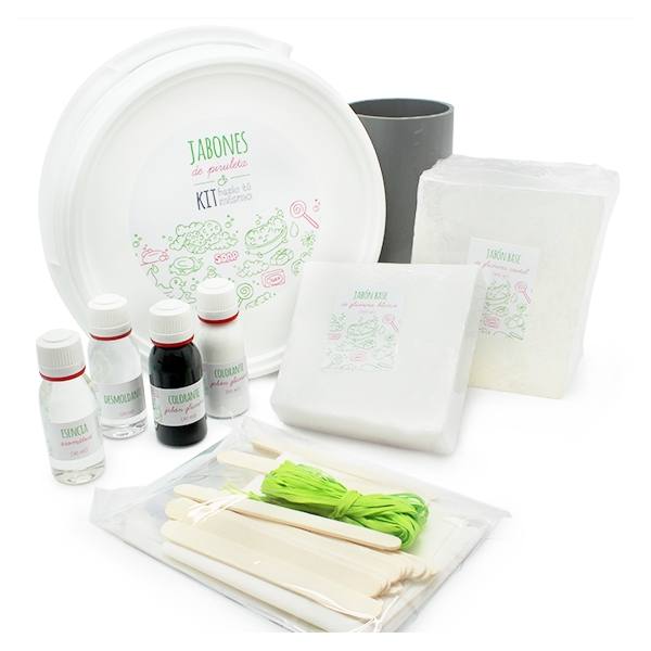 KIT COMMENT FAIRE DES SUCETTES SAVON. MATÉRIEL ET INSTRUCTIONS