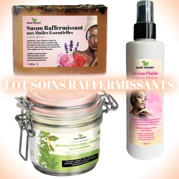 LOT PROMO SOINS RAFFERMISSANTS - SOLDES ☀️