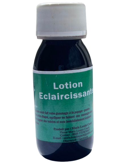 Lotion Éclaircissante à l'Aloe Vera