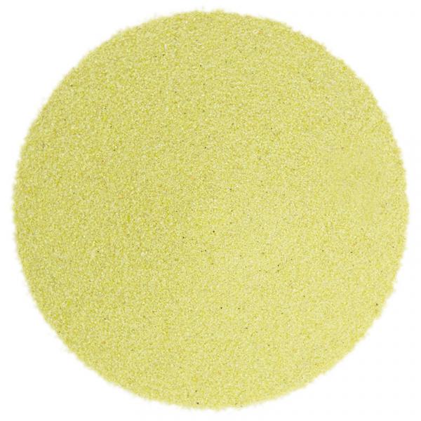 SABLE FIN DE COULEUR CITRON VERT