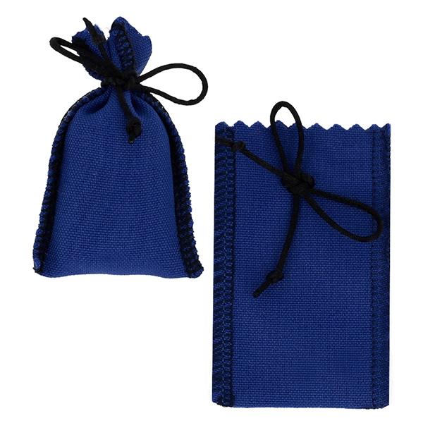 SAC BLEU EN TISSU