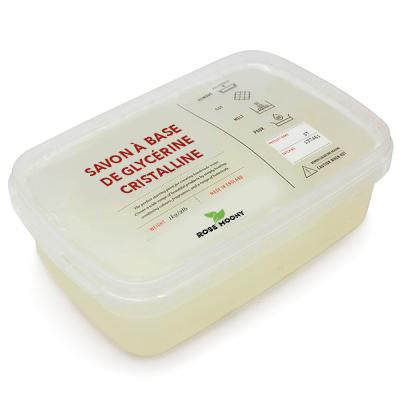 SAVON À BASE DE GLYCÉRINE CRISTALLINE