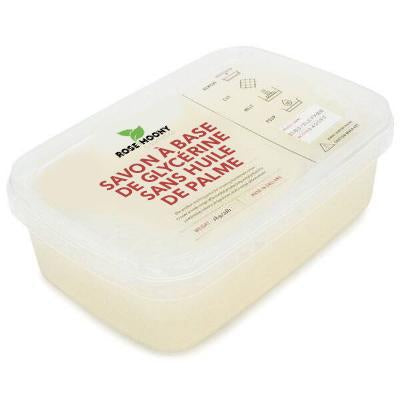 SAVON À BASE DE GLYCÉRINE SANS HUILE DE PALME