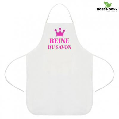 TABLIER BLANC REINE DU SAVON
